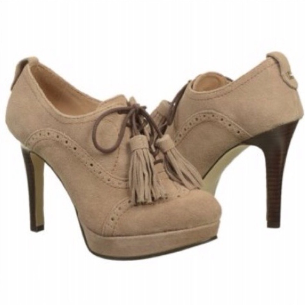 brinley suede bootie from tommy hilfiger